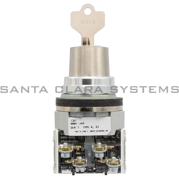 Allen Bradley 800T-J69B Selector Switch Cyl Lock. Product Image