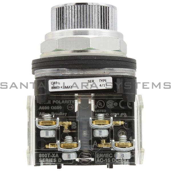 Allen Bradley 800T-K2AAXX Pushbutton Product Image