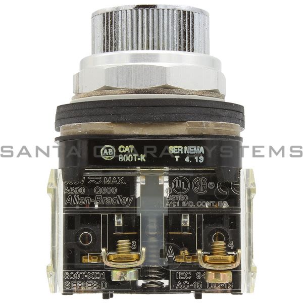 Allen Bradley 800T-K2DDXX Pushbutton Switch Product Image