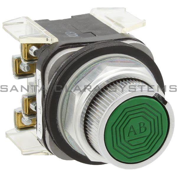 Allen Bradley 800T-KC1AAXX NEMA Type 13 Selector Push Button Green Button Product Image