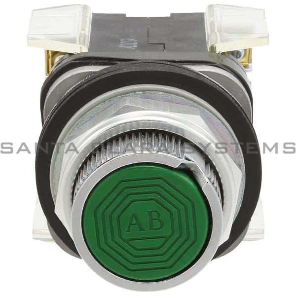 Allen Bradley 800T-KC1B NEMA Type 13 Selector Push Button Green Button Product Image