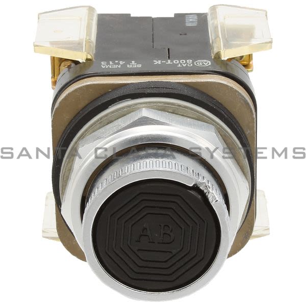 Allen Bradley 800T-KC2B Push Button NEMA Type Black Product Image