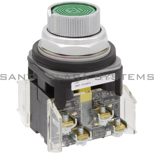 Allen Bradley 800T-KD1AAXX Pushbutton Switch Product Image