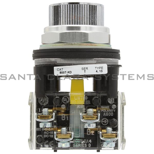 Allen Bradley 800T-KD2MNXX Selector Pushbutton Product Image