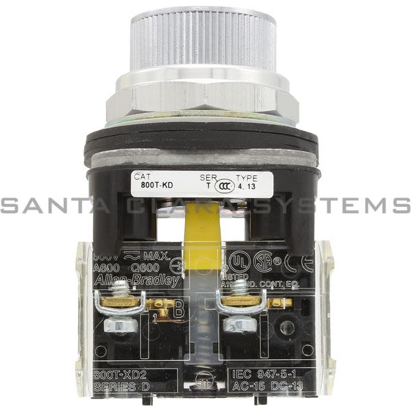 Allen Bradley 800T-KE2DEXX Pushbutton Product Image