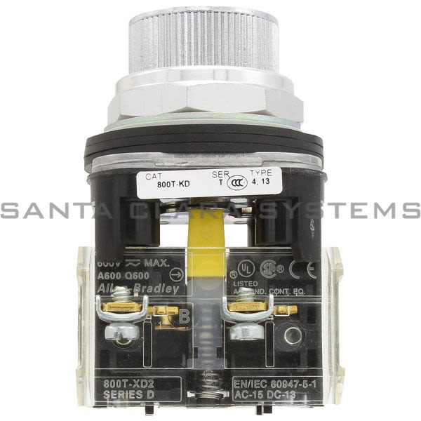 Allen Bradley 800T-KE6DEXX Selector Pushbutton Product Image