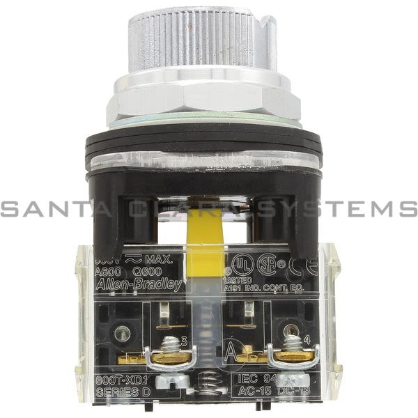 Allen Bradley 800T-KE6DEXX Selector Pushbutton Product Image