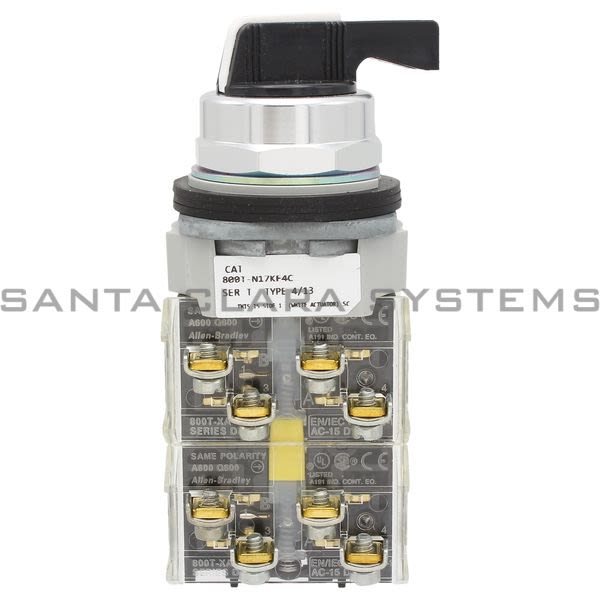 Allen Bradley 800T-N17KF4C Selector Switch Product Image