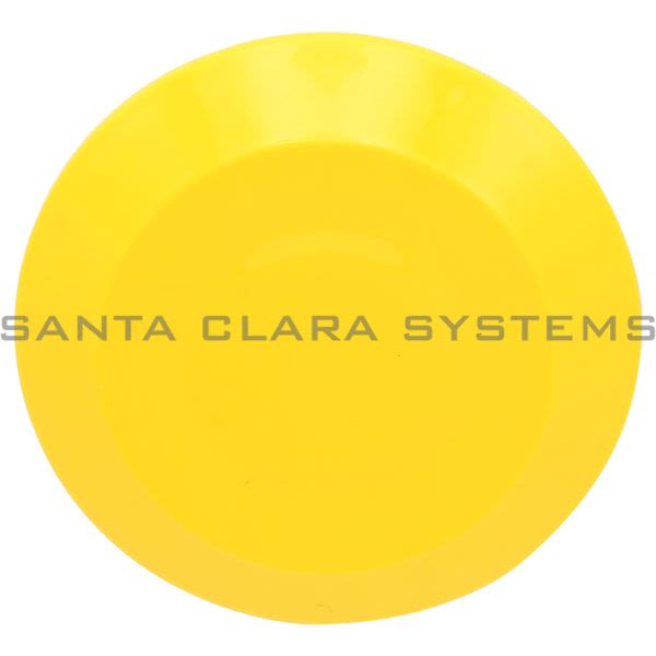 Allen Bradley 800T-N208E Pushbutton Cap | Yellow Jumbo Non-Illuminated Product Image