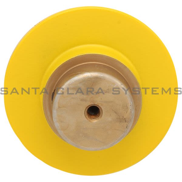 Allen Bradley 800T-N248Y Non-Illuminated Metal Jumbo Mushroom Cap, Yellow Product Image