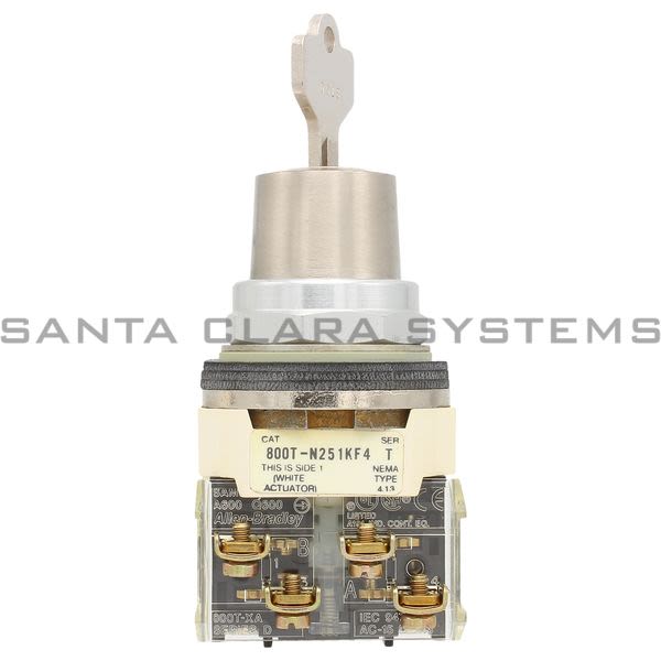 Allen Bradley 800T-N251KF4B Selector Switch Product Image