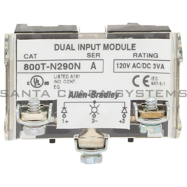 Allen Bradley 800T-N290N Dual Input Module Product Image