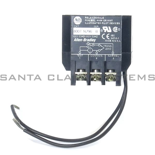 Allen Bradley 800T-N296 Power Module Dual Input 120V AC 50/60 Hz Product Image