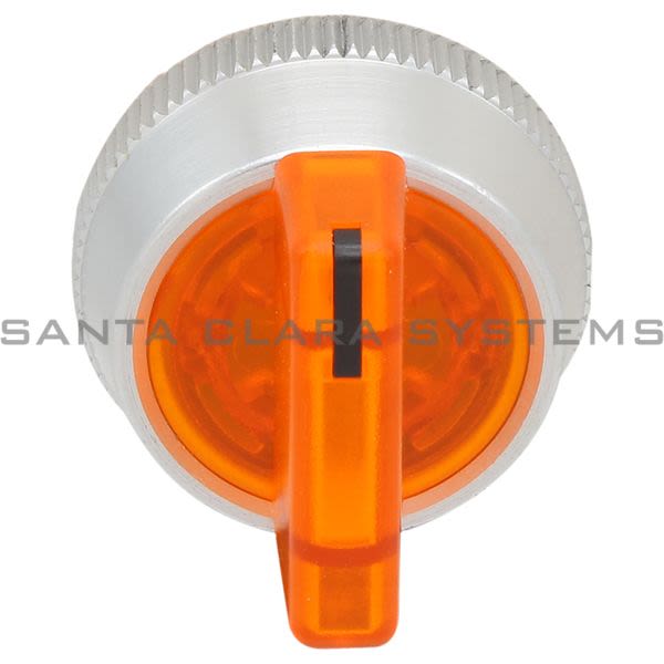 Allen Bradley 800T-N297A Illuminated Standard Knob | Amber Product Image