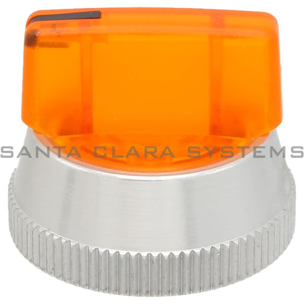 Allen Bradley 800T-N297A Illuminated Standard Knob | Amber Product Image