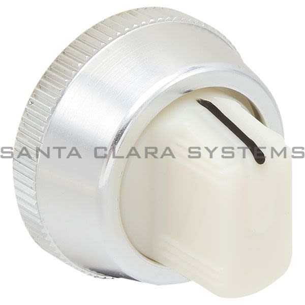 Allen Bradley 800T-N297W Illuminated Standard Knob | White Product Image