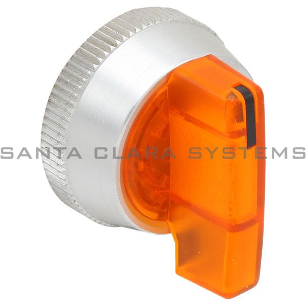 Allen Bradley 800T-N298A Illuminated Knob Lever Amber Product Image