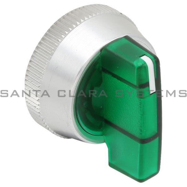Allen Bradley 800T-N298G Illuminated Knob Lever Green Product Image