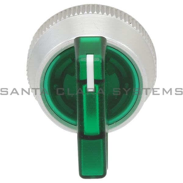 Allen Bradley 800T-N298G Illuminated Knob Lever Green Product Image