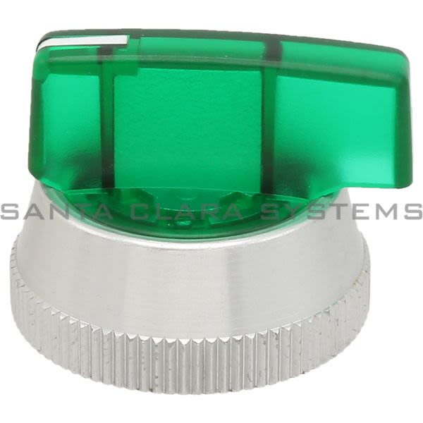 Allen Bradley 800T-N298G Illuminated Knob Lever Green Product Image