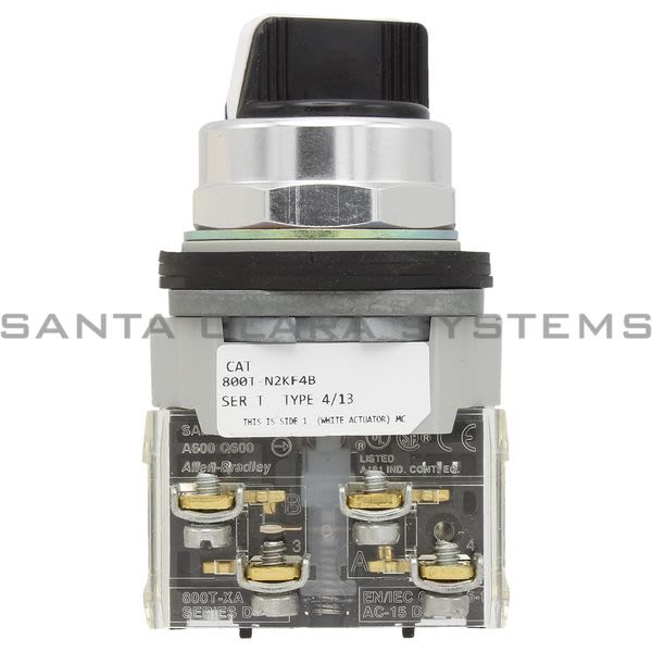 Allen Bradley 800T-N2KF4B Selector Switch Product Image