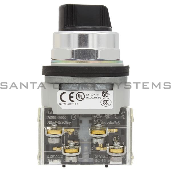 Allen Bradley 800T-N2KF4B Selector Switch Product Image