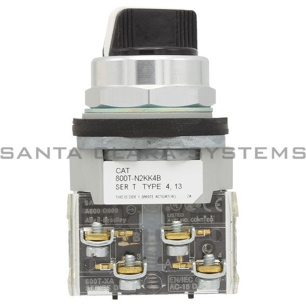 Allen Bradley 800T-N2KK4B Selector Switch Product Image