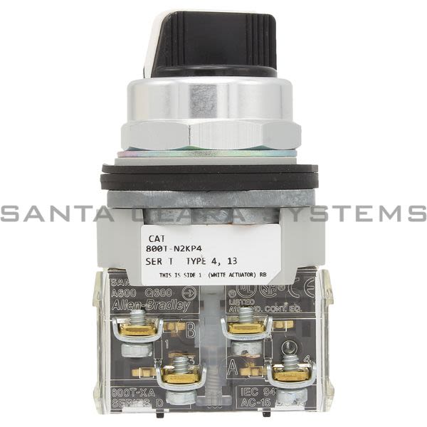 Allen Bradley 800T-N2KP4B Selector Switch Product Image