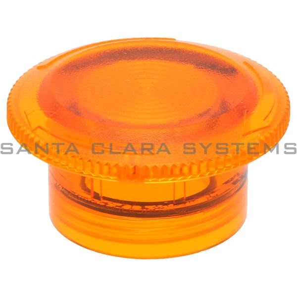 Allen Bradley 800T-N301A Push Button Accessory Illuminated Twist or Pull Release Cap Amber Product Image