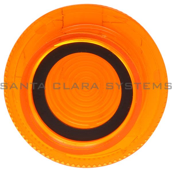 Allen Bradley 800T-N301A Push Button Accessory Illuminated Twist or Pull Release Cap Amber Product Image