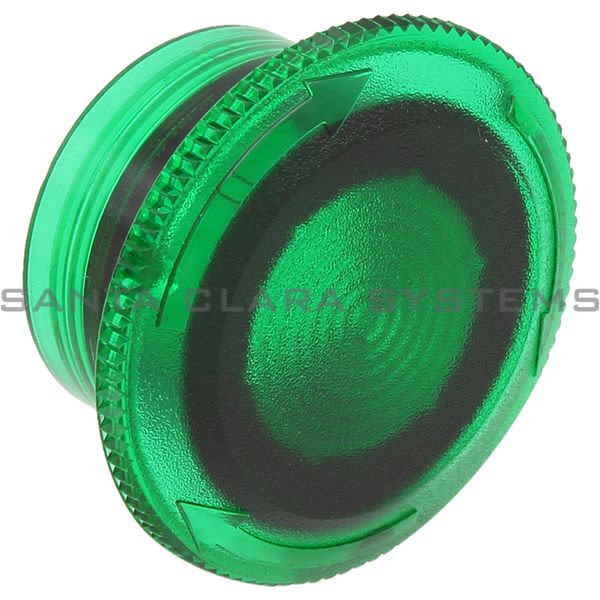 Allen Bradley 800T-N301G Push Button Accessory Illuminated Twist or Pull Release Cap Green Product Image