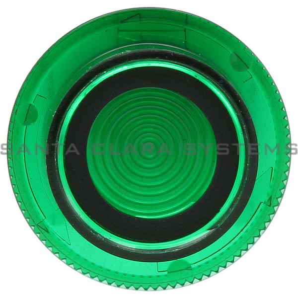 Allen Bradley 800T-N301G Push Button Accessory Illuminated Twist or Pull Release Cap Green Product Image