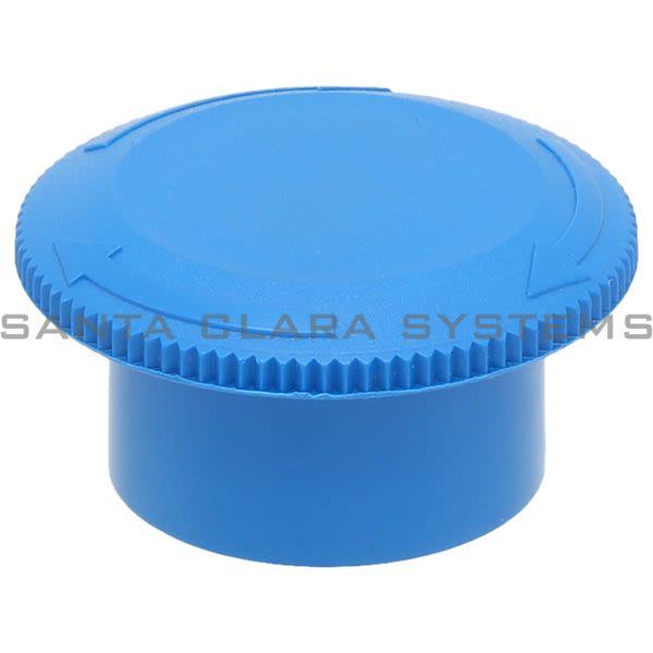Allen Bradley 800T-N302C Mushroom Button Push-Pull/Twist Cap Non-Illuminated Blue Product Image