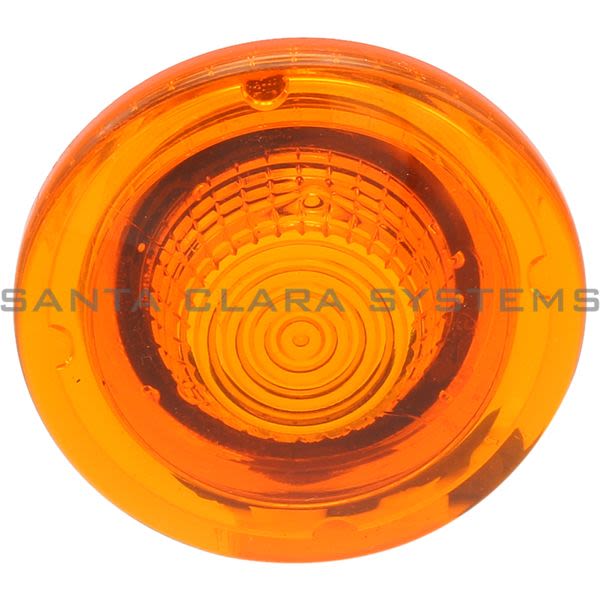 Allen Bradley 800T-N304A Push Button Accessory Mushroom Head Cap Illuminated Amber Product Image