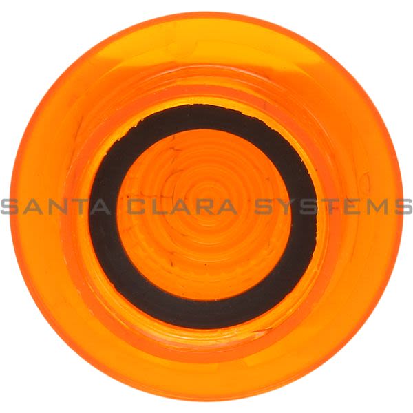 Allen Bradley 800T-N304A Push Button Accessory Mushroom Head Cap Illuminated Amber Product Image