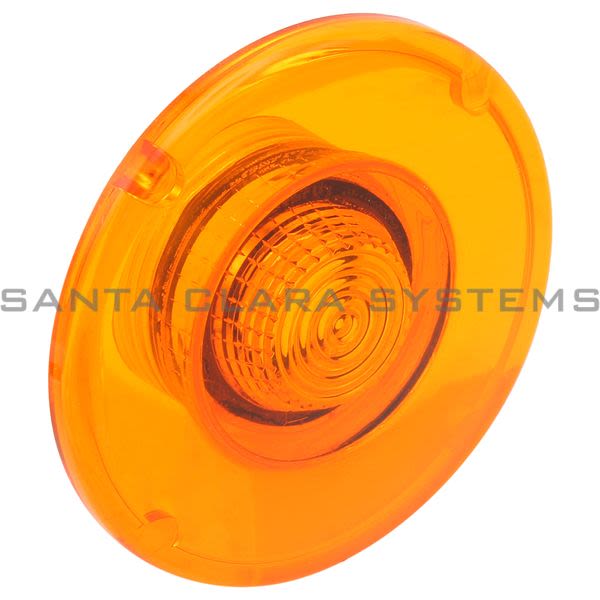 Allen Bradley 800T-N305A Jumbo Mushroom Cap | Amber Product Image