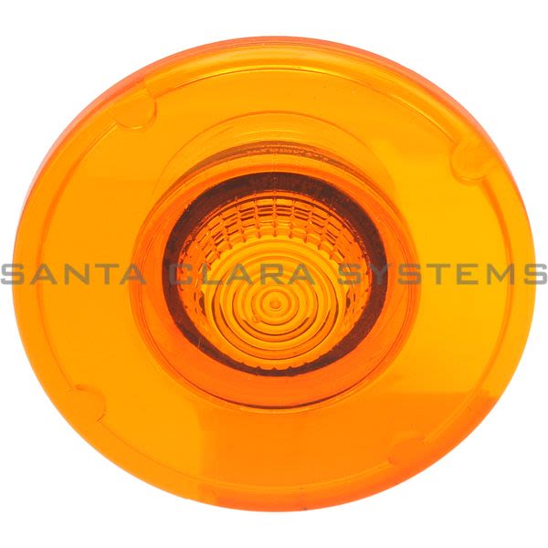 Allen Bradley 800T-N305A Jumbo Mushroom Cap | Amber Product Image