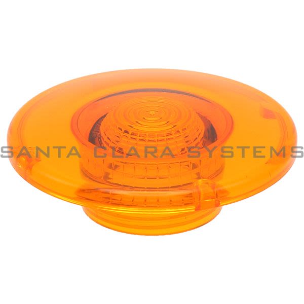 Allen Bradley 800T-N305A Jumbo Mushroom Cap | Amber Product Image
