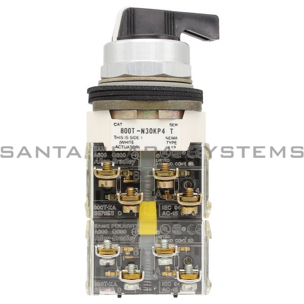 Allen Bradley 800T-N30KP4C Selector Switch Product Image