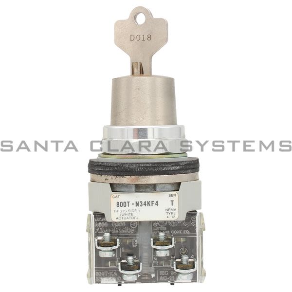 Allen Bradley 800T-N34KF4B Selector Switch Product Image