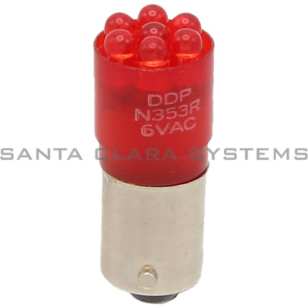 Allen Bradley 800T-N353R 18 mm Pilot Light, Red Product Image