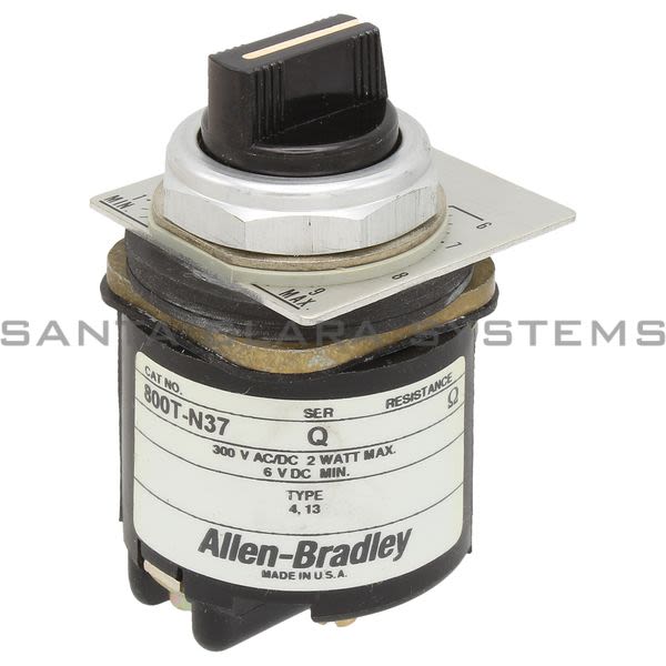 Allen Bradley 800T-N37 Potentiometer Unit Without Resistive Element Product Image