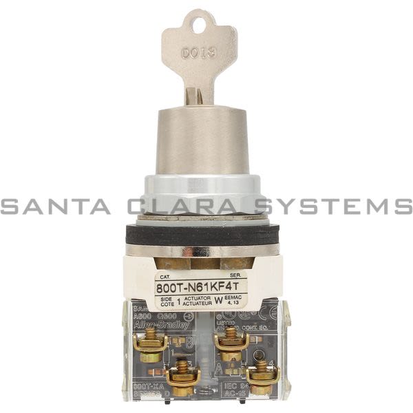 Allen Bradley 800T-N61KF4B Selector Switch Product Image