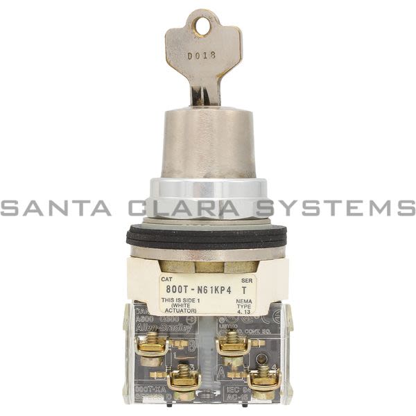 Allen Bradley 800T-N61KP4B Selector Switch Product Image