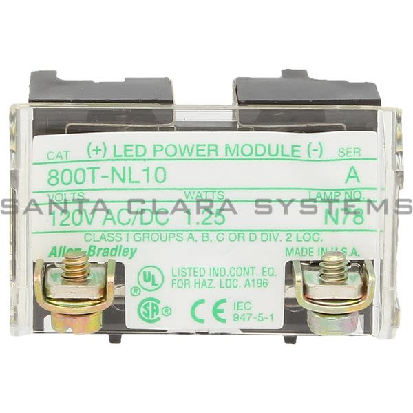 Allen Bradley 800T-NL10 Power Module Product Image