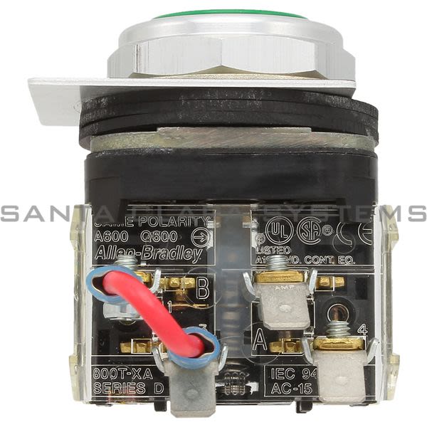 Allen Bradley 800T-NX1313 Pushbutton Switch Product Image