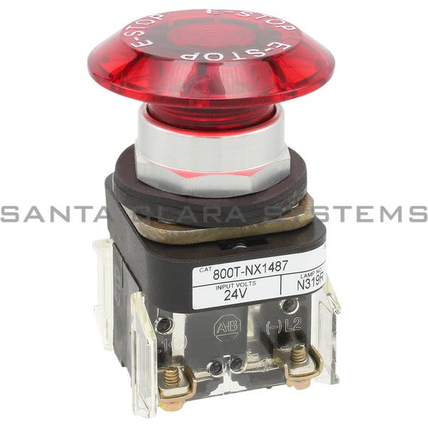Allen Bradley 800T-NX1487 Emergency Stop Push Button Product Image