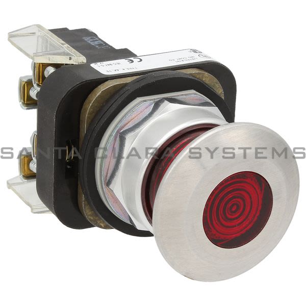 Allen Bradley 800T-NX940 Push Button Full Voltage 24V Red Lens Product Image