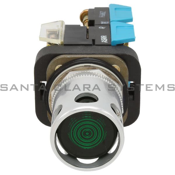 Allen Bradley 800T-NX949 Illuminated Push Button Full Voltage 24V Green Lens Product Image