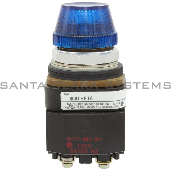 Allen Bradley 800T-P16B Pilot Light Product Image